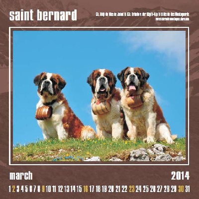 De L'orée Des Montagnes - Calendrier 2014